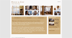 Desktop Screenshot of privateclient.dodgeandcox.com
