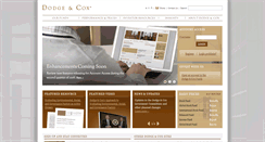 Desktop Screenshot of dodgeandcox.com